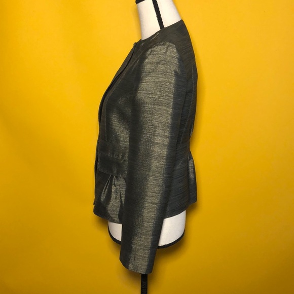 BURBERRY Army-inspired metallic vintage blazer - Picture 4 of 10